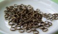 REF. ANILLA 04 ANILLA BRONCE DOBLE  MEDIDA 5 MM 15 UNIDADES / 1 EUROS